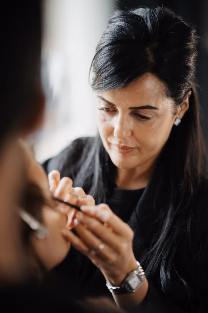 Maquillage sophistiqué